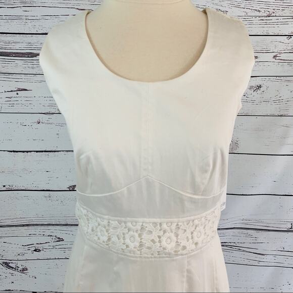 NWT Calvin Klein white with lace band - Picture 2 of 8